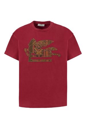bordeaux cotton tshirt ETRO KIDS | GX8P01Z2904416